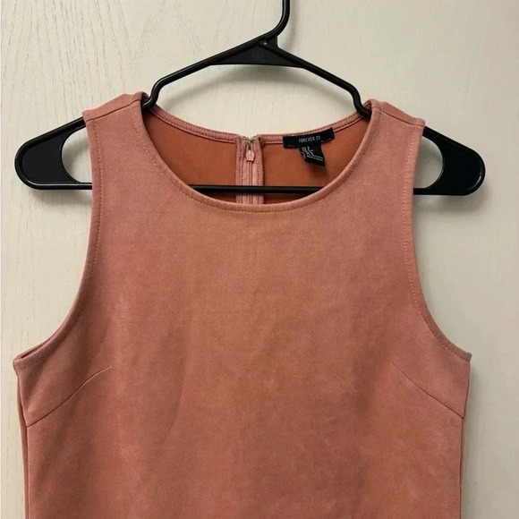 Pink Mauve Sleeveless Mini Dress Forever 21 Size Small - Picture 6 of 7